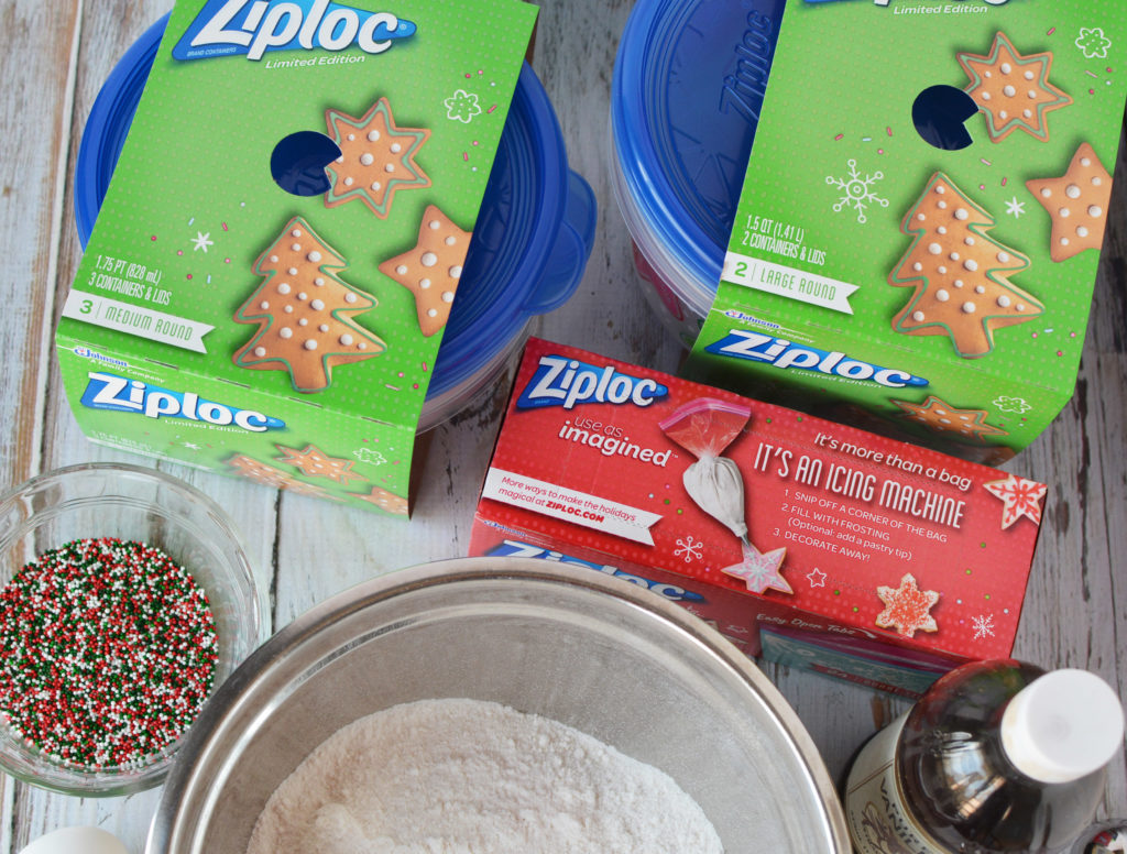 Ingredients for Easy Christmas Cookies