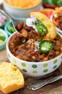 15 Bean Slow Cooker Chili