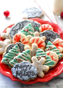 Chalkboard Christmas Cookies
