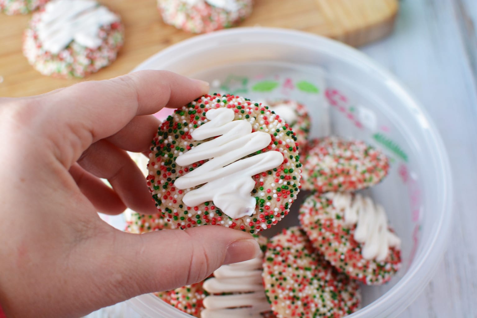 5 Ingredient Christmas Cookies - Make Them With a Cake Mix!