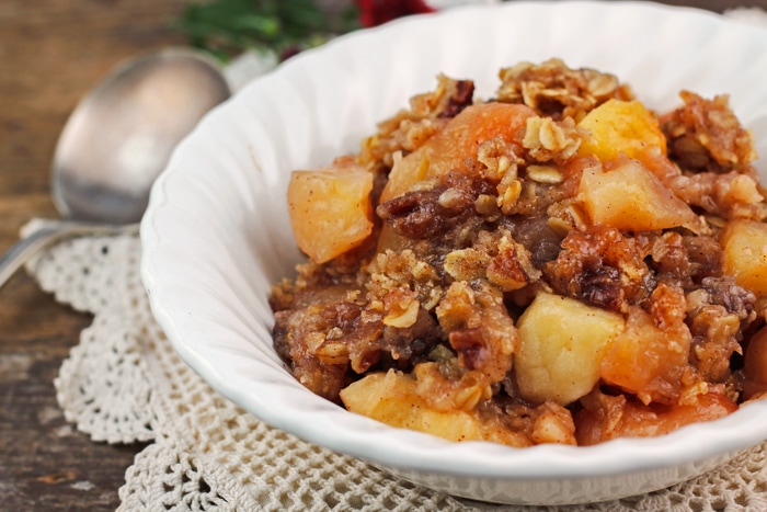 Crockpot Apple Crisp 