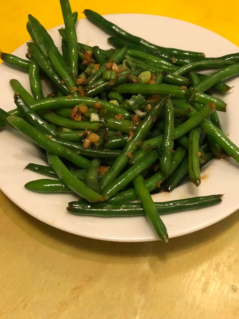 Chinese New Year menu green beans cooking tips with Chef Katie Chin