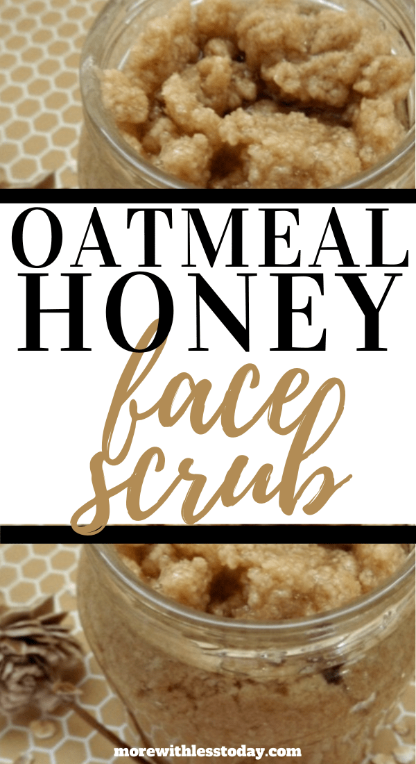 Homemade Oatmeal Honey Face Scrub A Simple Pantry Recipe