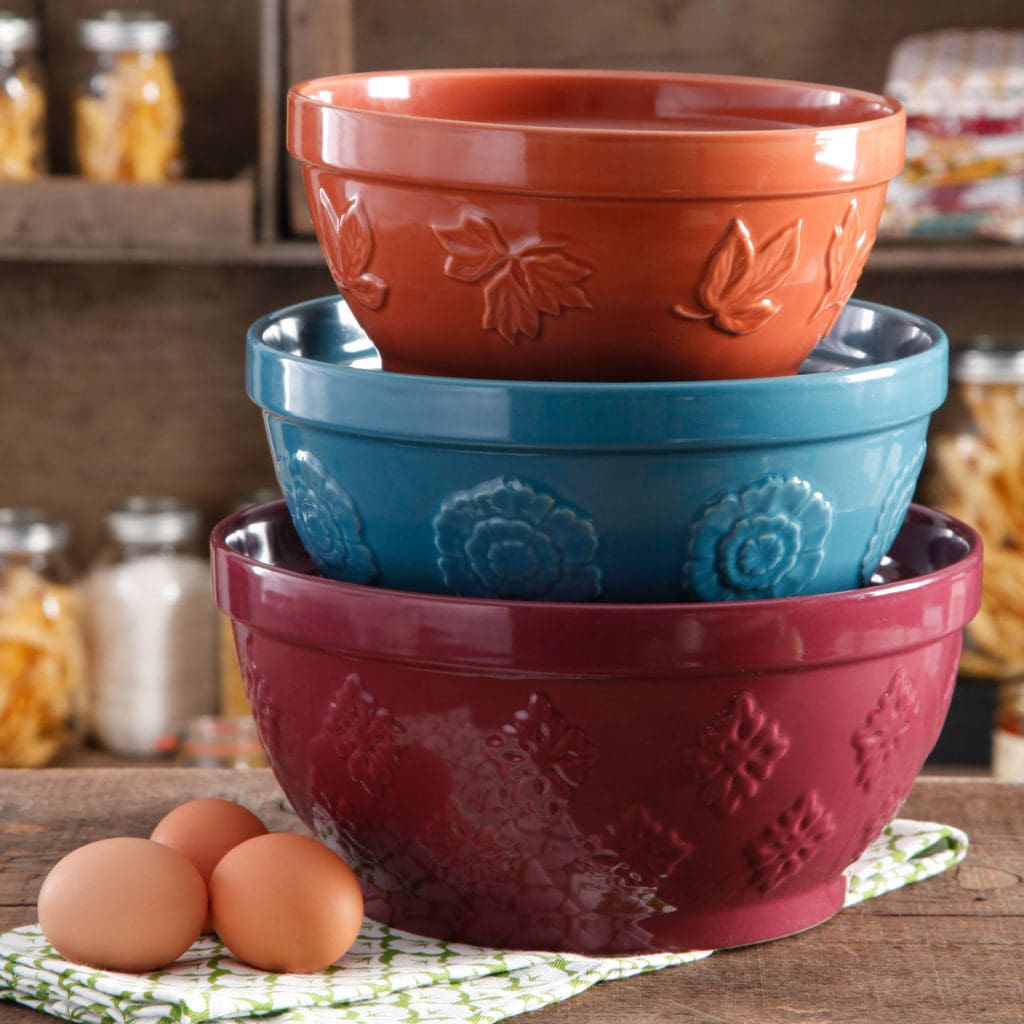 3-Piece Cornucopia Mixing Bowls Pioneer Woman at Walmart