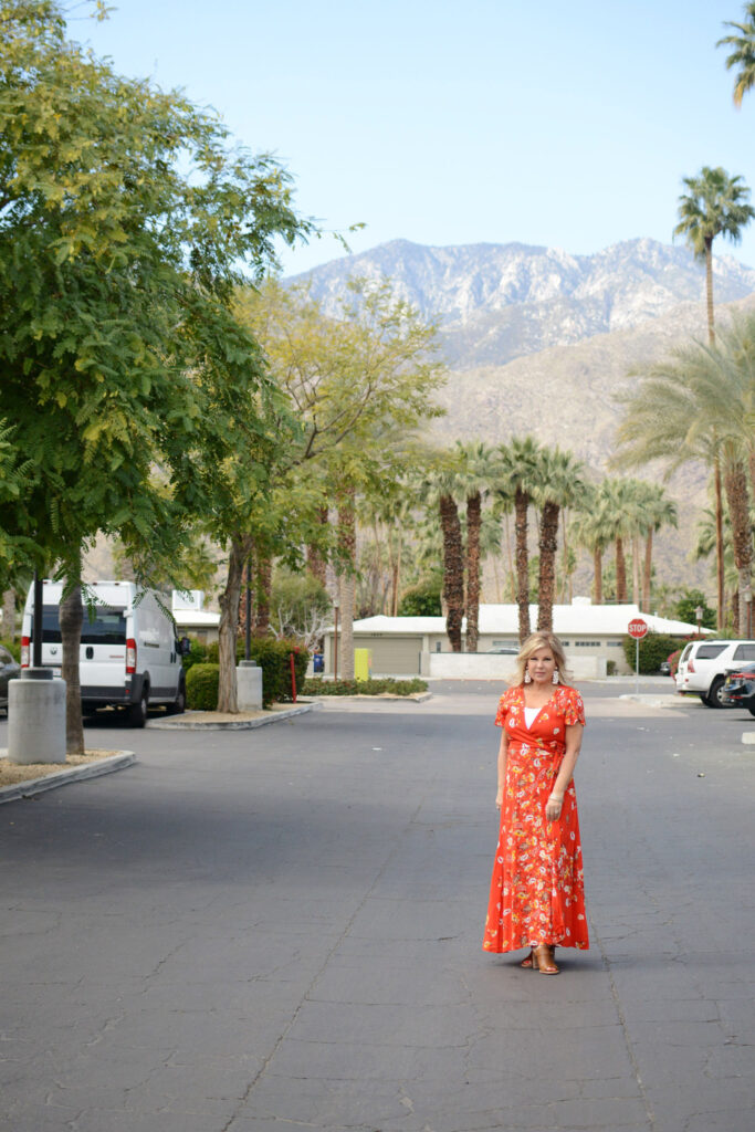 My Bright and Colorful Maxi Dress &#8211; A Perfect Wrap Dress for Vacation