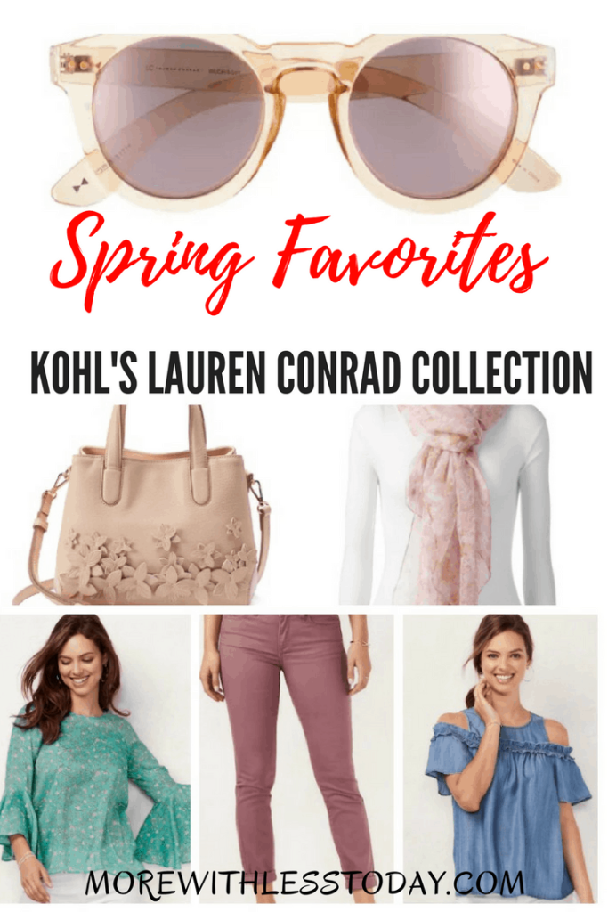 Kohl's has a new Lauren Conrad spring collection of clothing and accessories that is both fun and versatile. Here are our Favorites from the Kohl's Lauren Conrad Collection for Spring. 