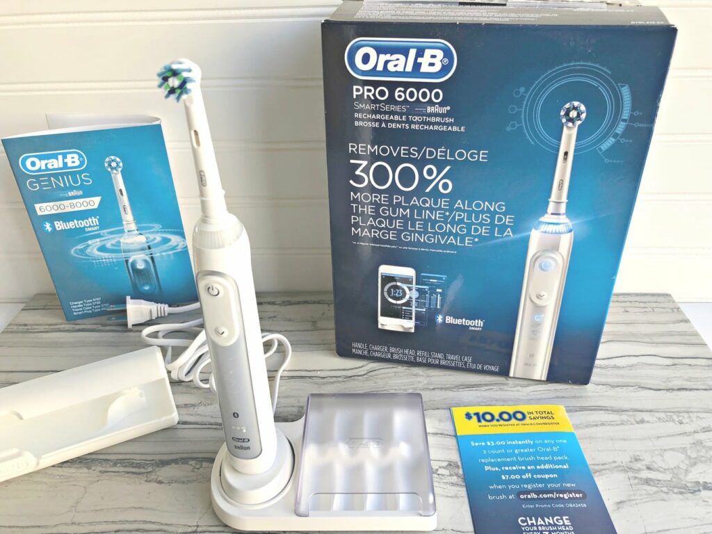 Oral-B rechargeable toothbrush - favorite things