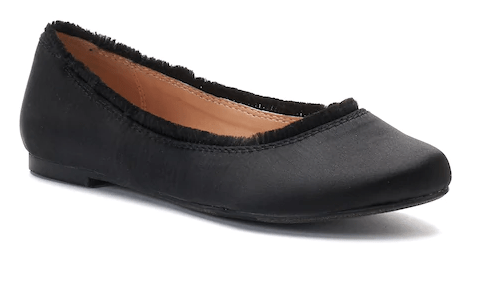 LC Lauren Conrad Women's Fringe Ballet Flats Kohl's