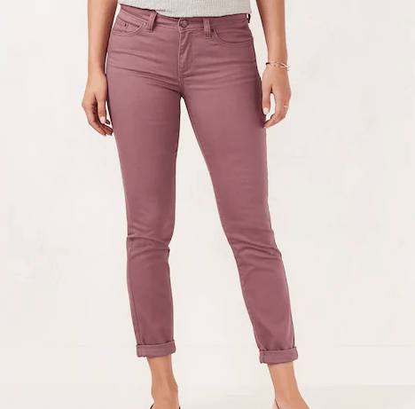 Women's LC Lauren Conrad Love, Lauren Cuffed Ankle Skinny Jeans Kohl's