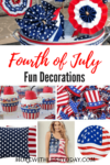 4th of July Home Decorating Ideas &#8211; Red White and Blue Patriotic Decor