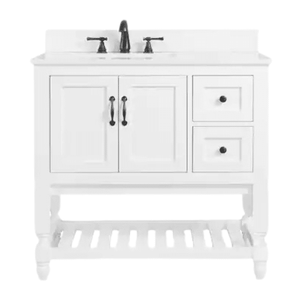Bankside Single Sink Freestanding Vanity - Clearance Find - How to Save at Home Depot