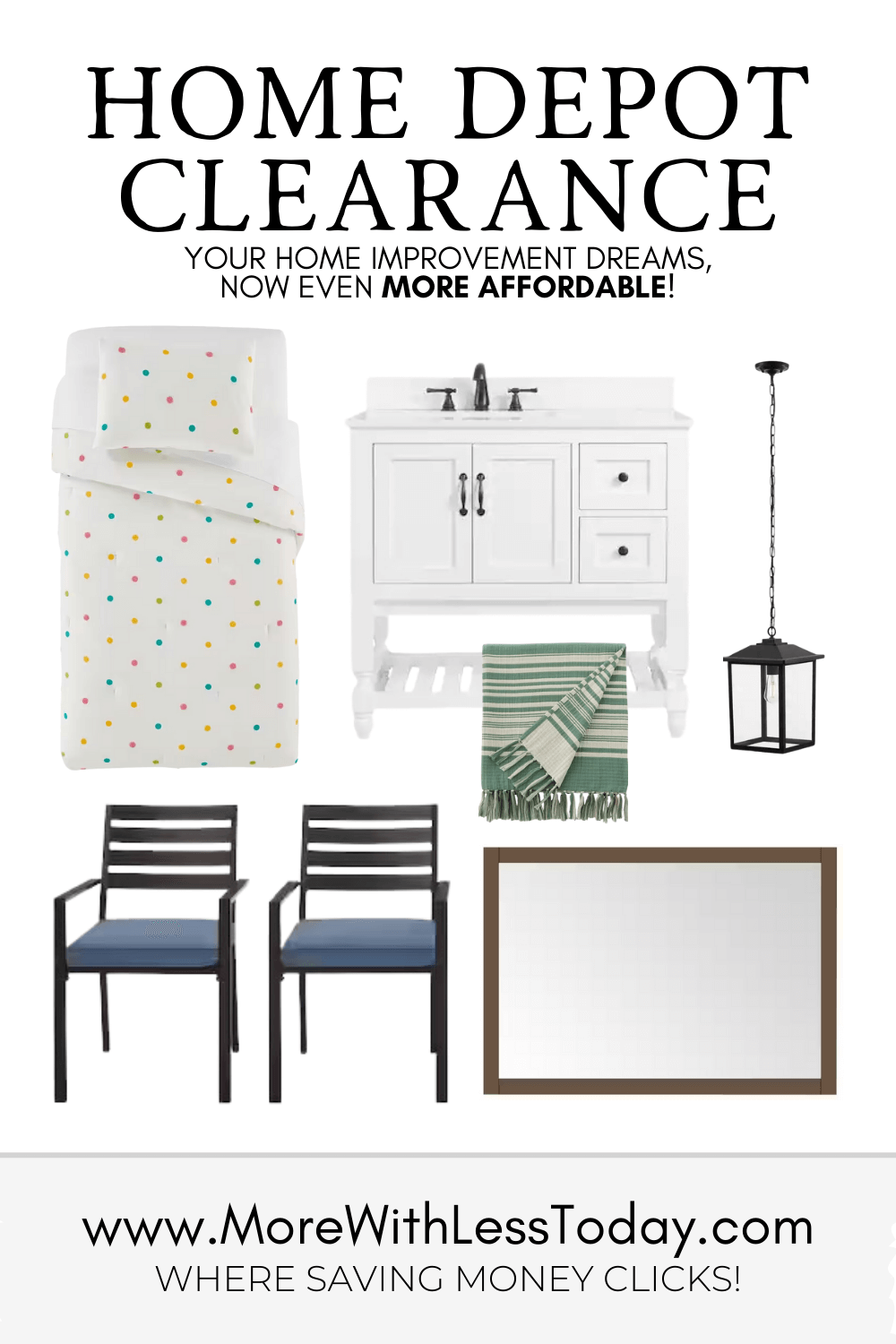 How To Shop at Home Depot Clearance Section - PIN