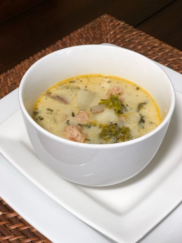 Copycat Olive Garden Zuppa Toscana Soup Recipe: Dairy Free