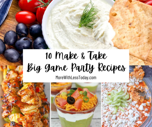 10 Make & Take Big Game Party Recipes
