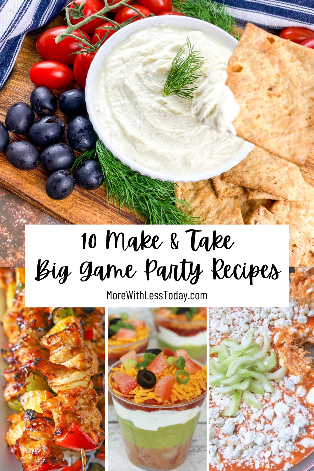 10 Make & Take Big Game Party Recipes