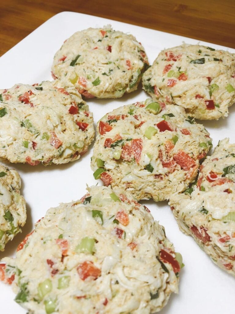 Shaped up Gluten Free Crab Cakes