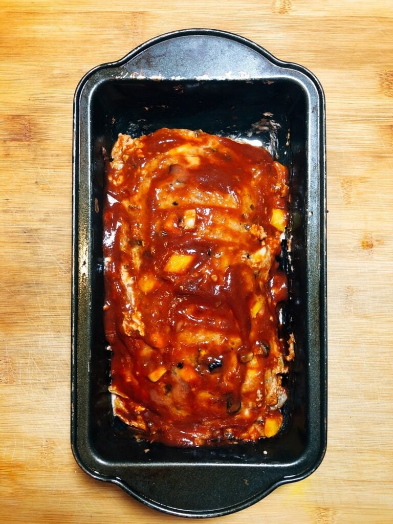 baking a turkey meatloaf with tomato glaze