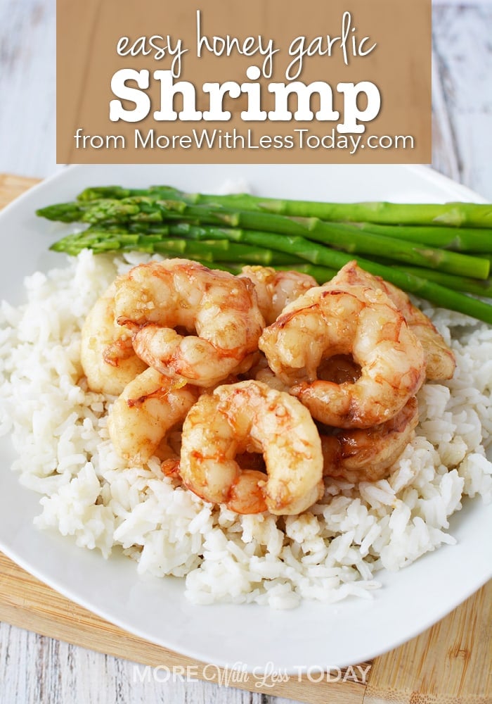 Easy Honey Garlic Shrimp recipe