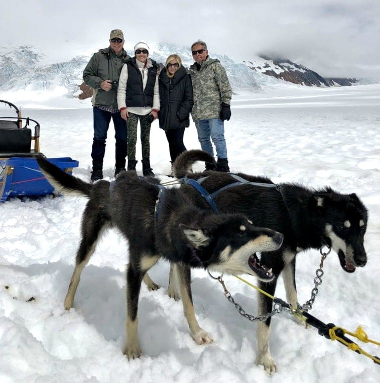 Lori Felix dog sled adventure in Alaska