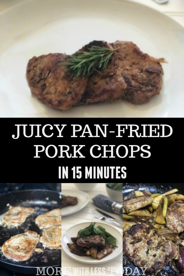 pork-chops in 15 minutes pan fried recipe photos