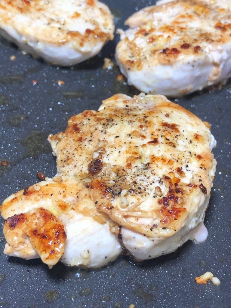 Honey Balsamic Boneless Chicken Breasts cooking