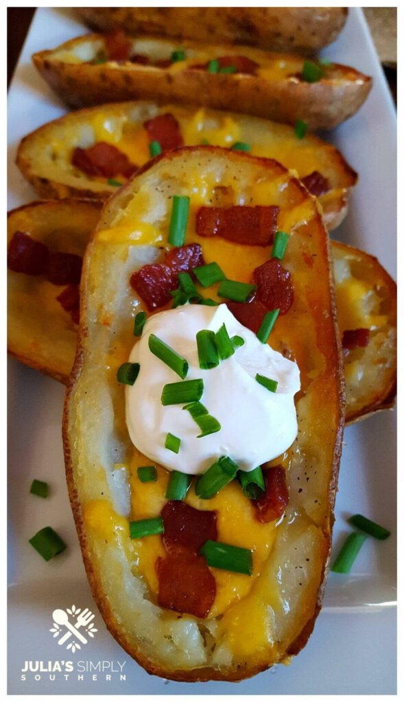 Perfect Potato Skins by Julia's Simply Southern