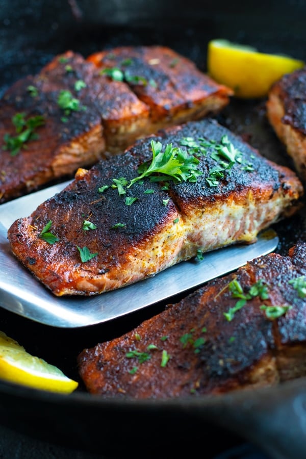 Blackened Salmon recipe by Evolving Table