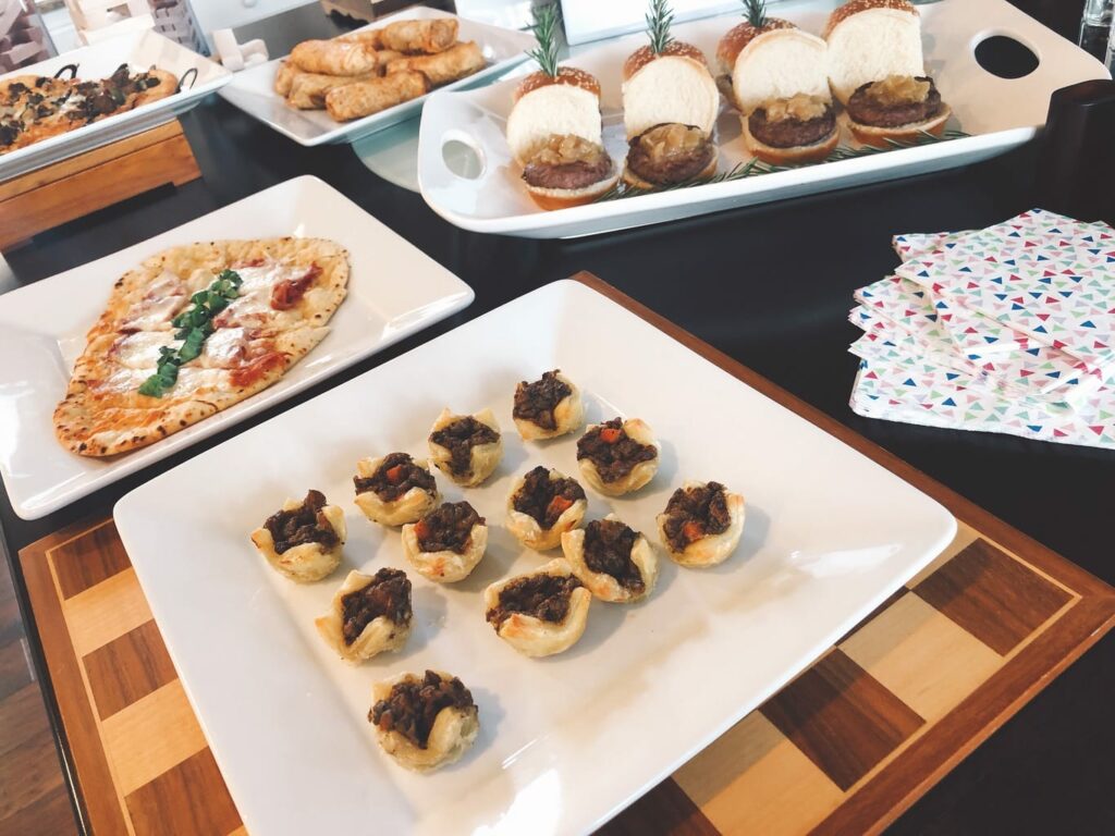 appetizer assortment from Omaha Steaks