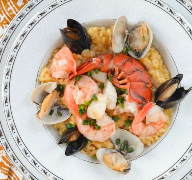 Seafood Risotto - By Serena Bakes Simply From Scratch