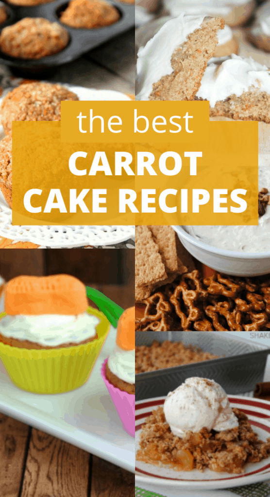 Favorite Carrot Cake Recipes: Unforgettable Recipes (Moist, GF, Carrot Cake Cupcakes &#038; More!)