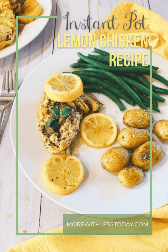 Instant Pot Lemon Chicken Recipe 