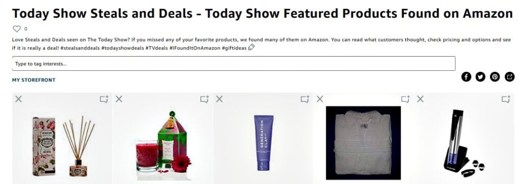 Today Show Steals and Deals products found on Amazon collage