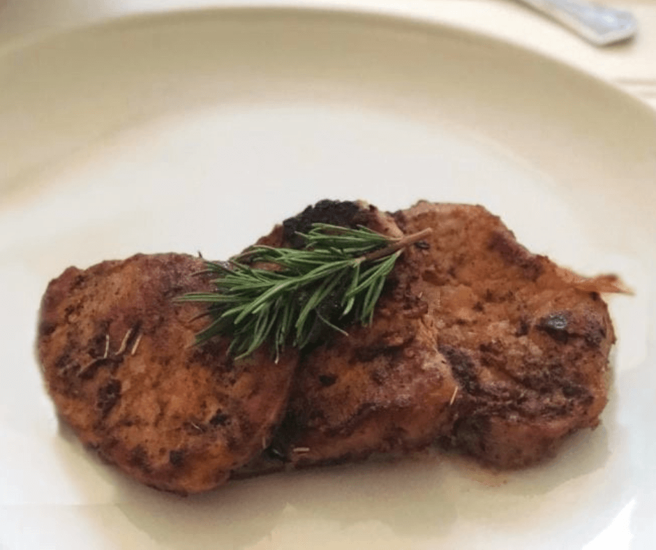 Pan-Fried Boneless Pork Chops