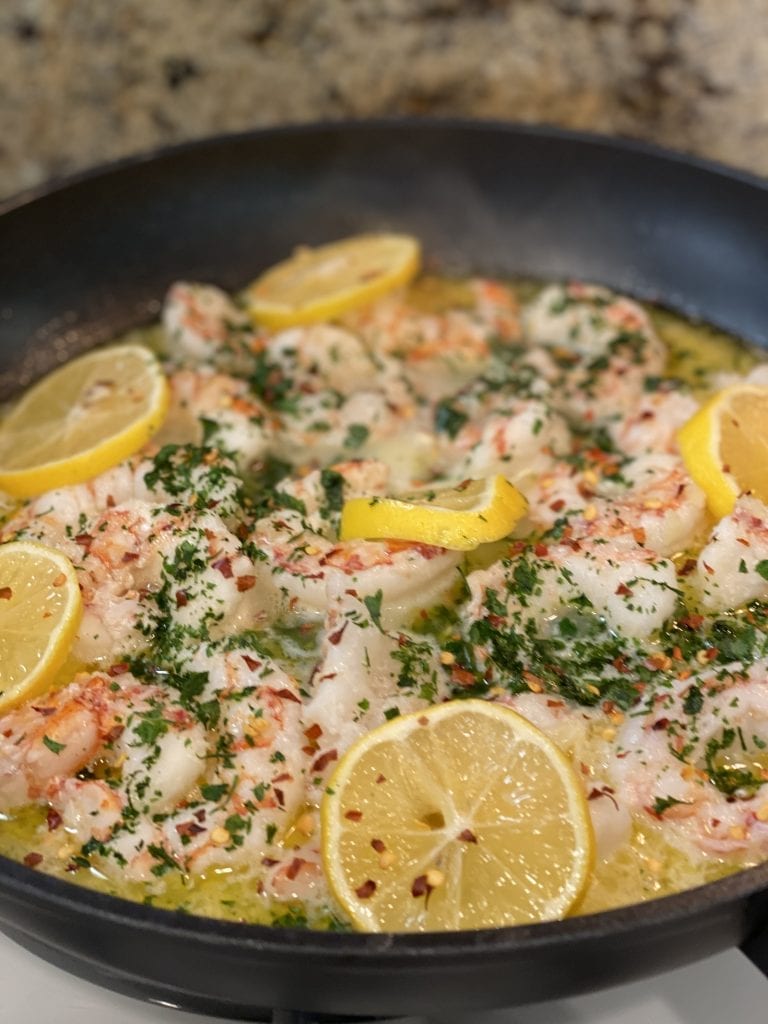 Argentinian Shrimp Scampi recipe