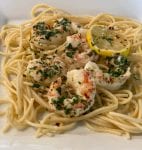 Easy Lemon Garlic Shrimp Scampi with Pasta Recipe