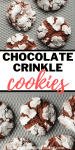 Chocolate Crinkle Cookies Recipe