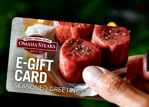 Omaha Steaks Discount Gift Card