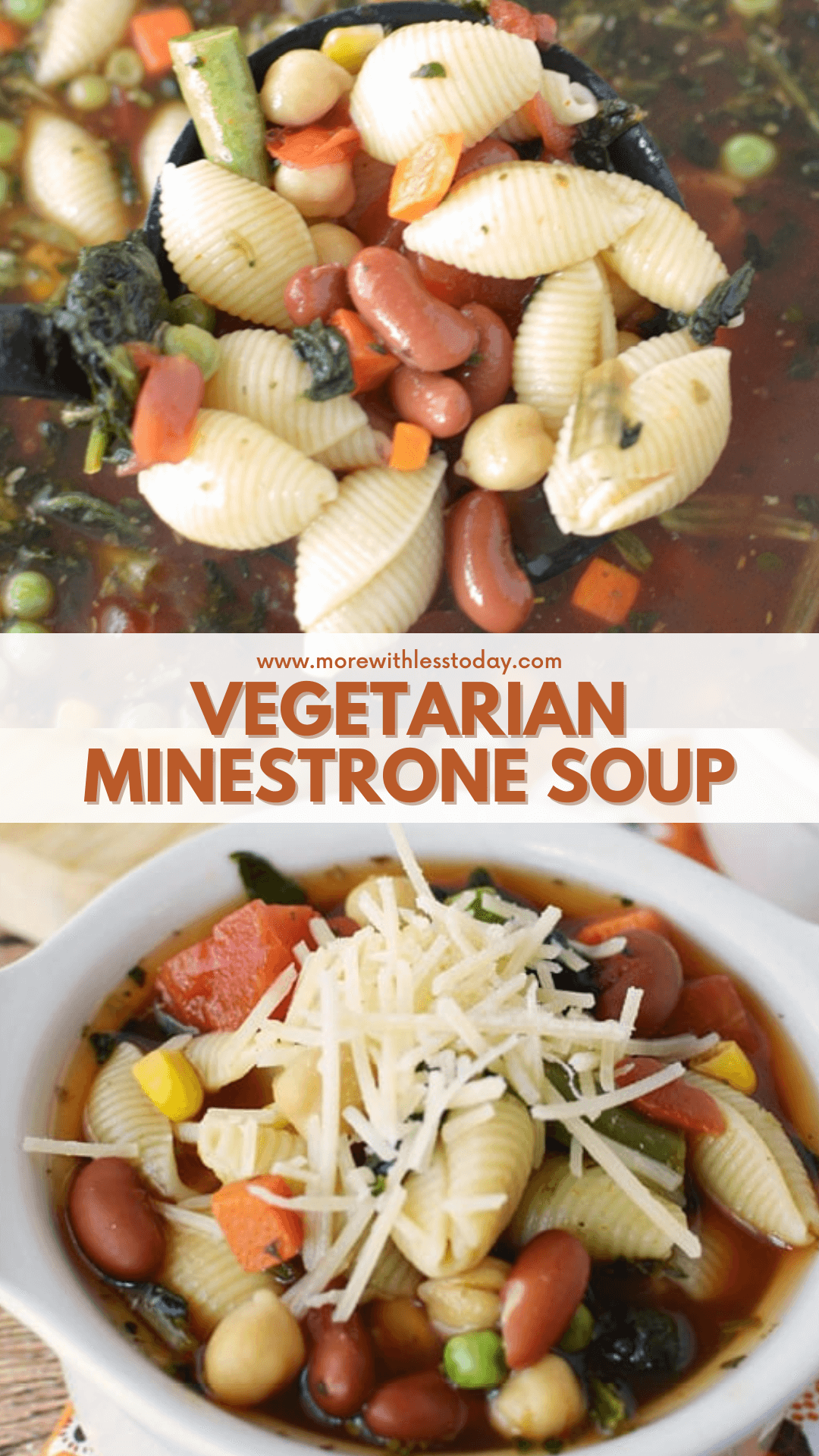 PIN for Vegetarian Minestrone Soup Recipe