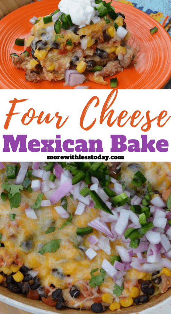 Four Cheese Mexican Bake recipe