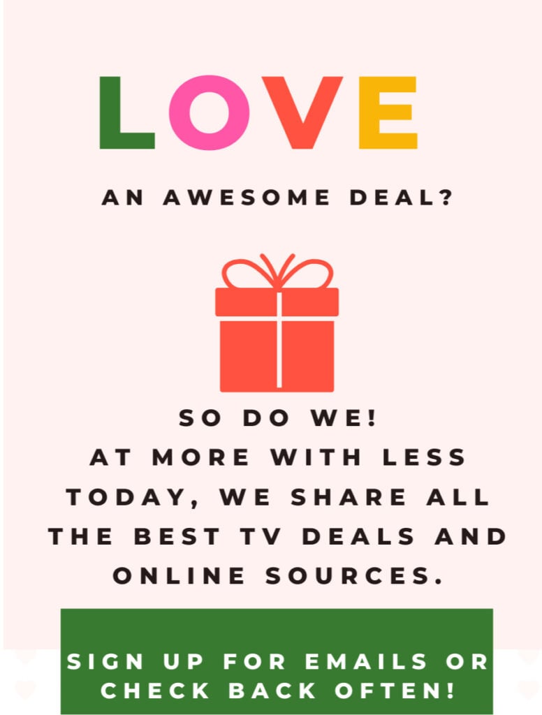 LOVE an awesome deal graphic