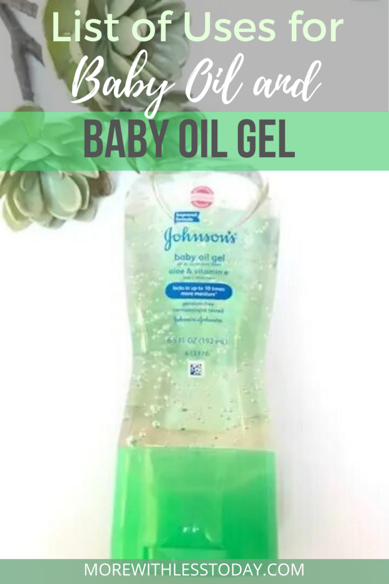 Ultimate List of Uses for Baby Oil and Baby Oil Gel