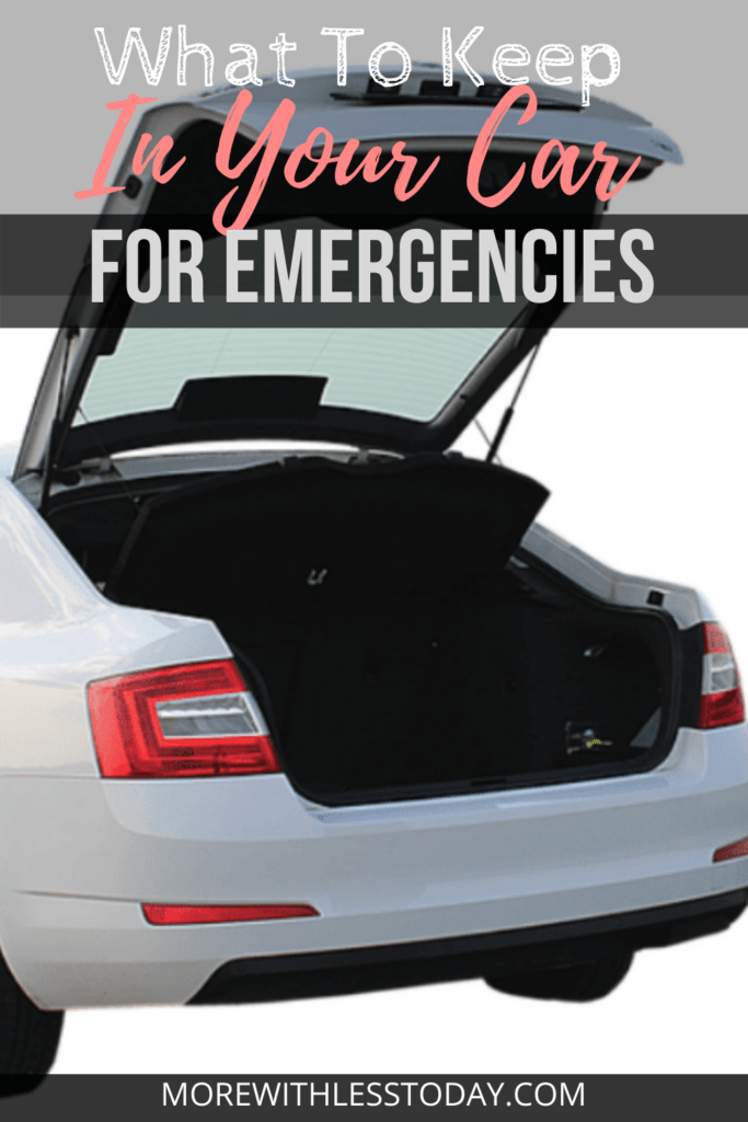 Car Emergency Kit &#8211; What To Keep In Your Car For Emergencies
