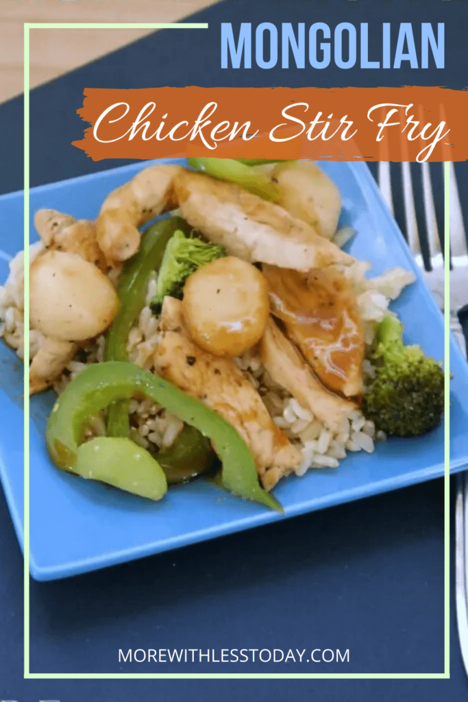 Mongolian Chicken Stir Fry &#8211; Easy Dinner Idea