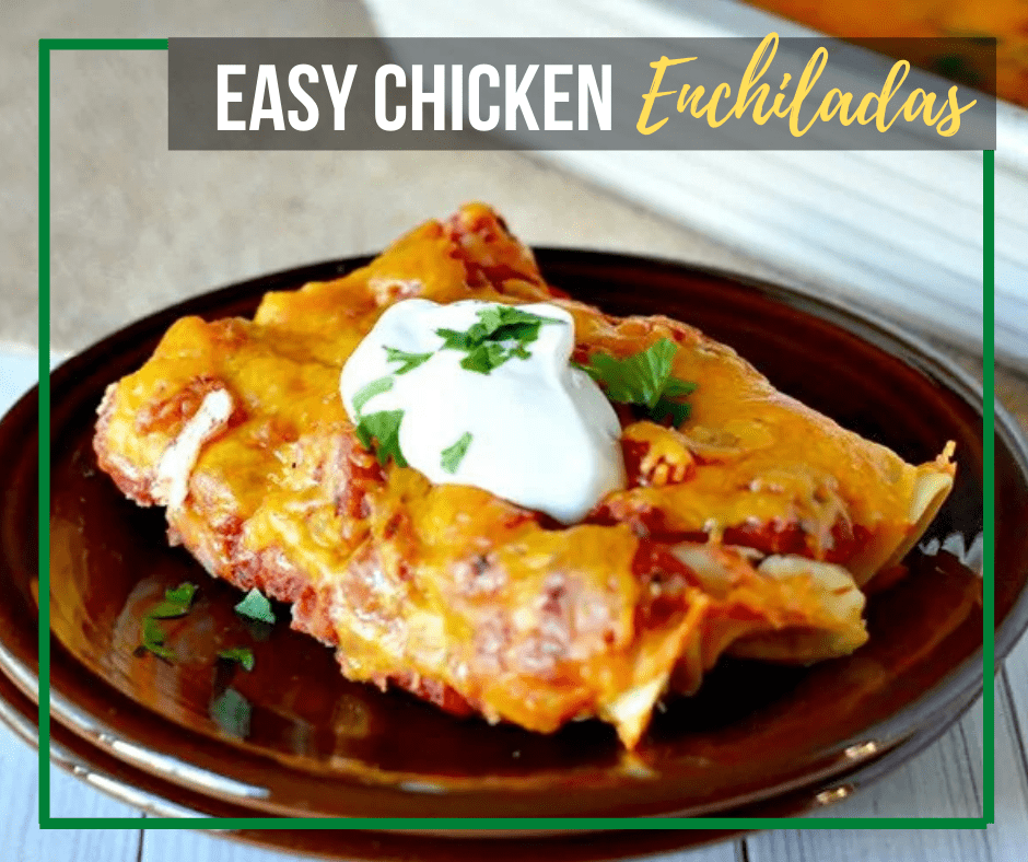 Easy Chicken Enchiladas You Can Make Ahead