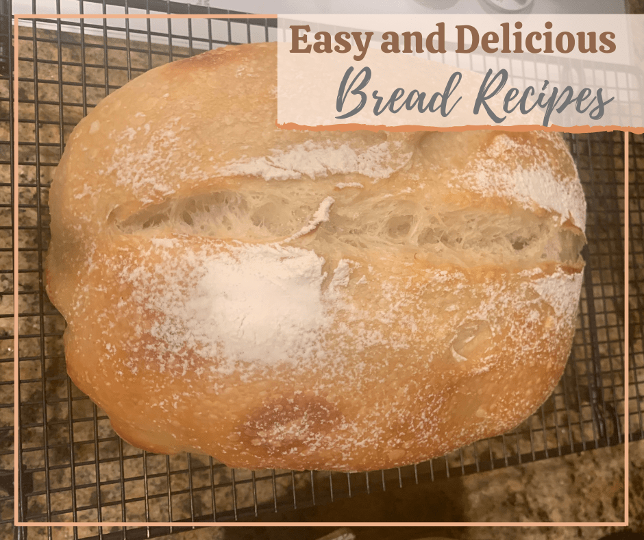 Super Easy Homemade Bread Recipes for Beginners - No Yeast, Sourdough