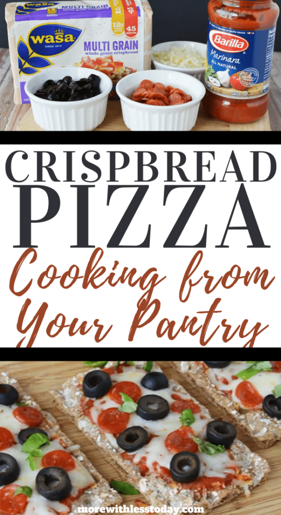 Crispbread Pizza Appetizers recipe