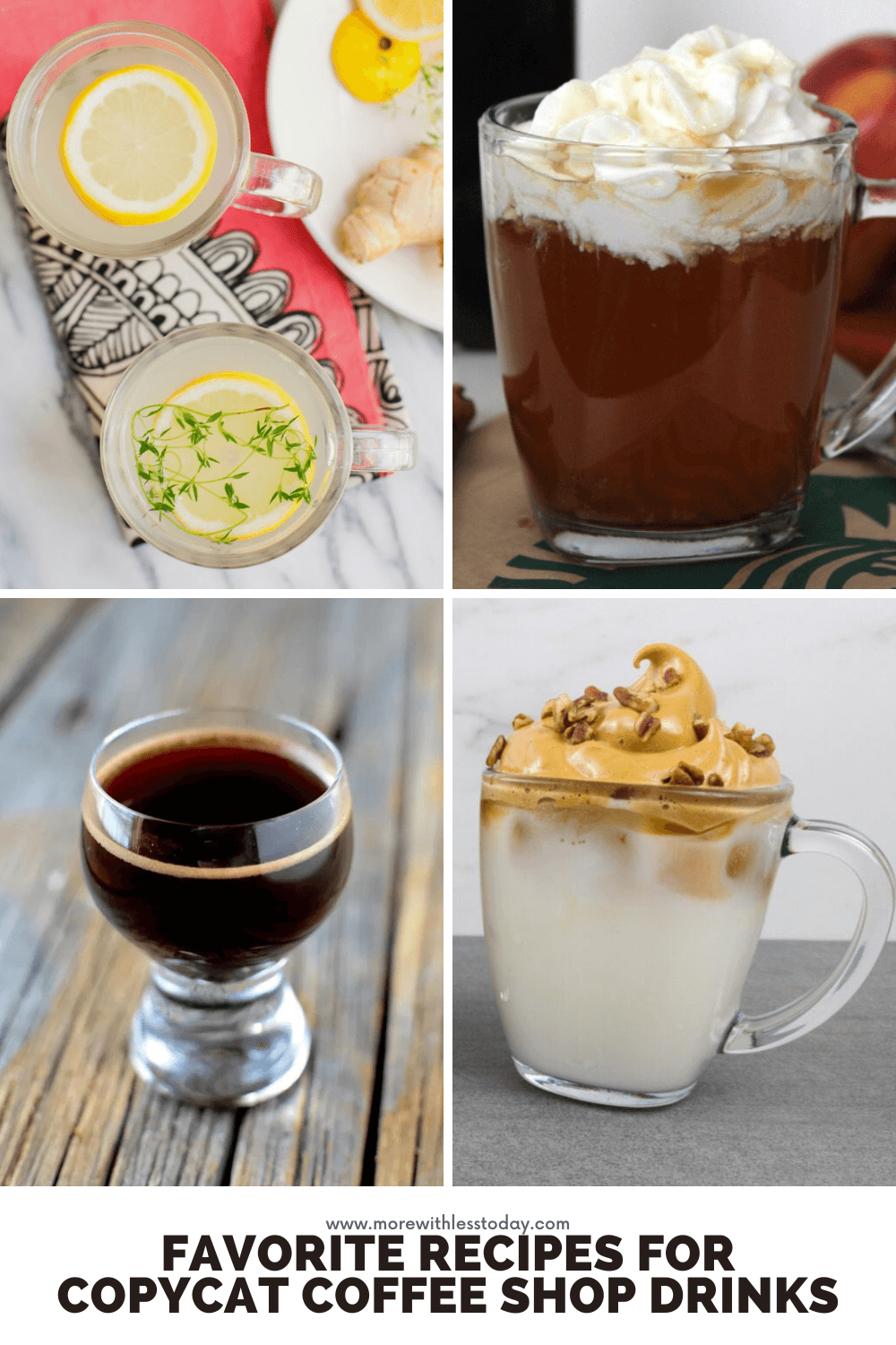 Favorite Recipes for Copycat Coffee Shop Drinks - PIN