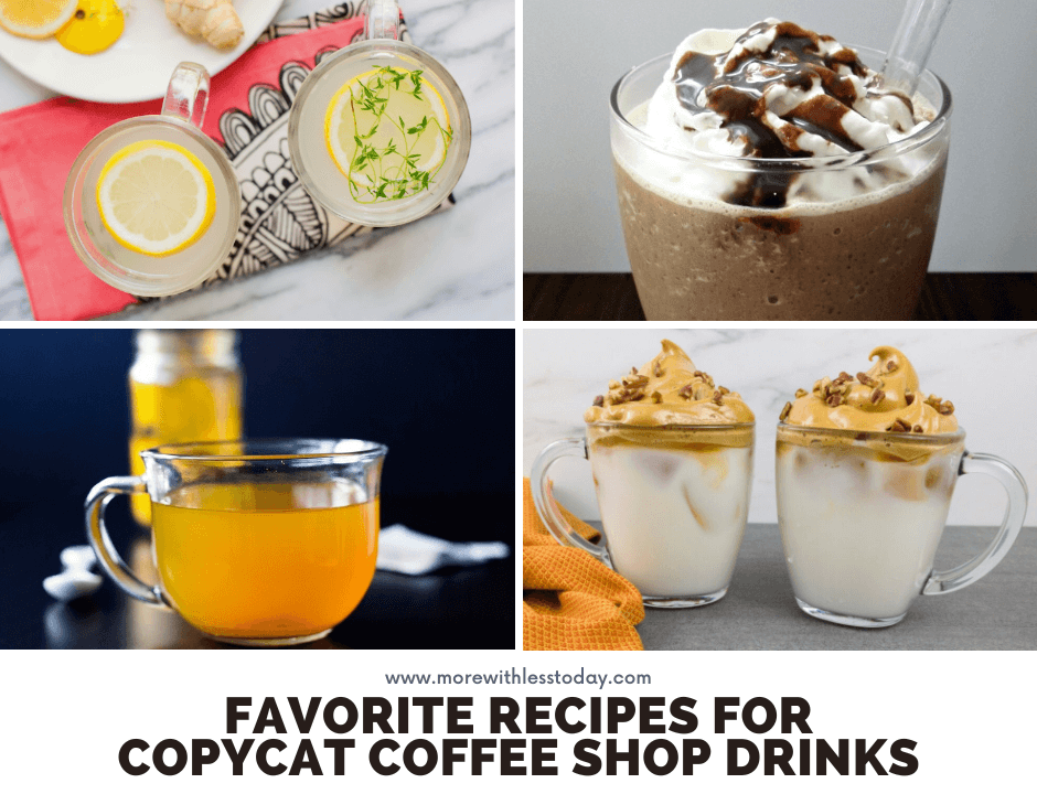 Favorite Recipes for Copycat Coffee Shop Drinks