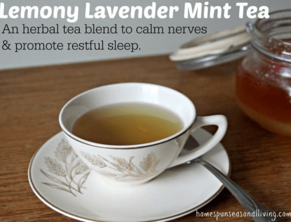 Lemony Lavender Mint Tea