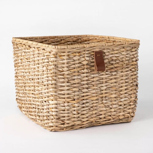 Woven Baskets for Storage Chic Inexpensive Storage Ideas
